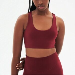 Splits59 Sara Airweight Bra in M Bordeaux